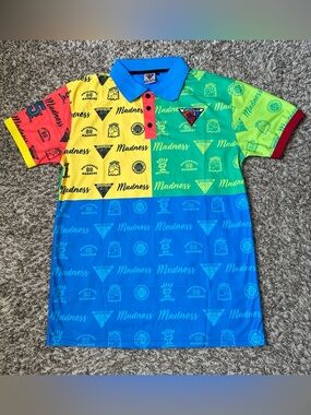Universal Madness Colorblock Mens Polo Shirt - Multicolor